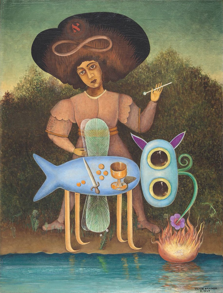 Bon dia
The Surrealist, 1947
Peggy Guggenheim Collection
Victor Brauner