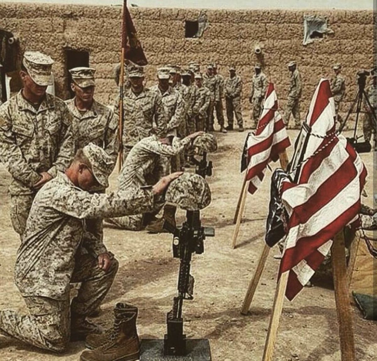 When you get home tell them of us, tell them for their tomorrow, we gave our today.