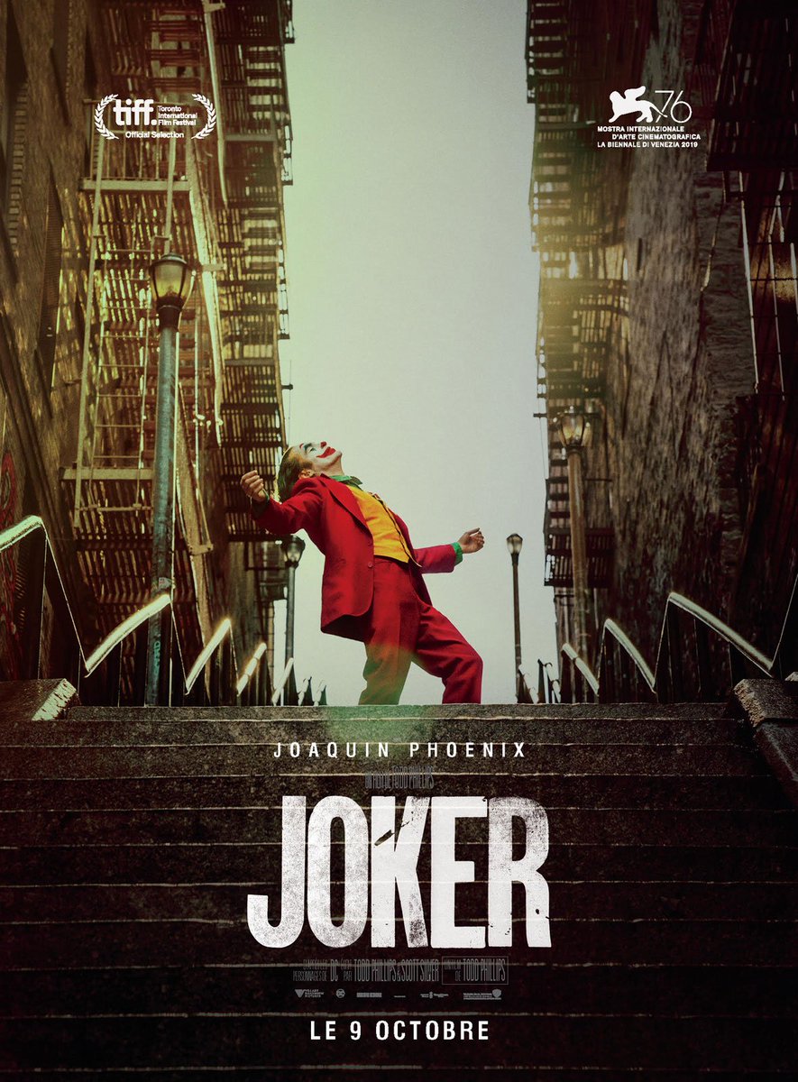 Joker à nouveau vu au cinéma mais cette fois au UGC Normandie. 2eme film de la programmation #merciUGCnormandie Toujours un plaisir de revoir ce chef-d'œuvre