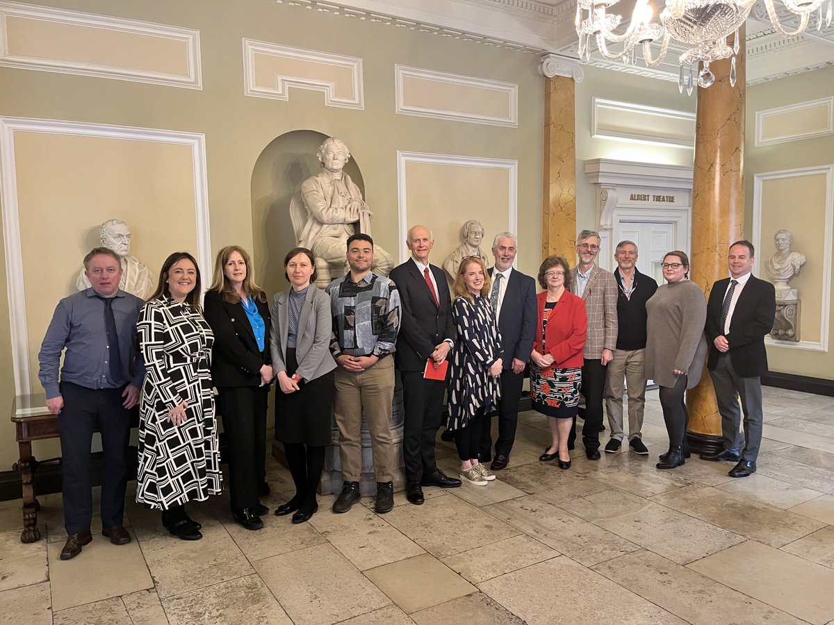 Great discussions with the @RCSI_Irl team about the #Cinnte review, plans for the future, artificial intelligence and much more at our annual quality dialogue meeting.