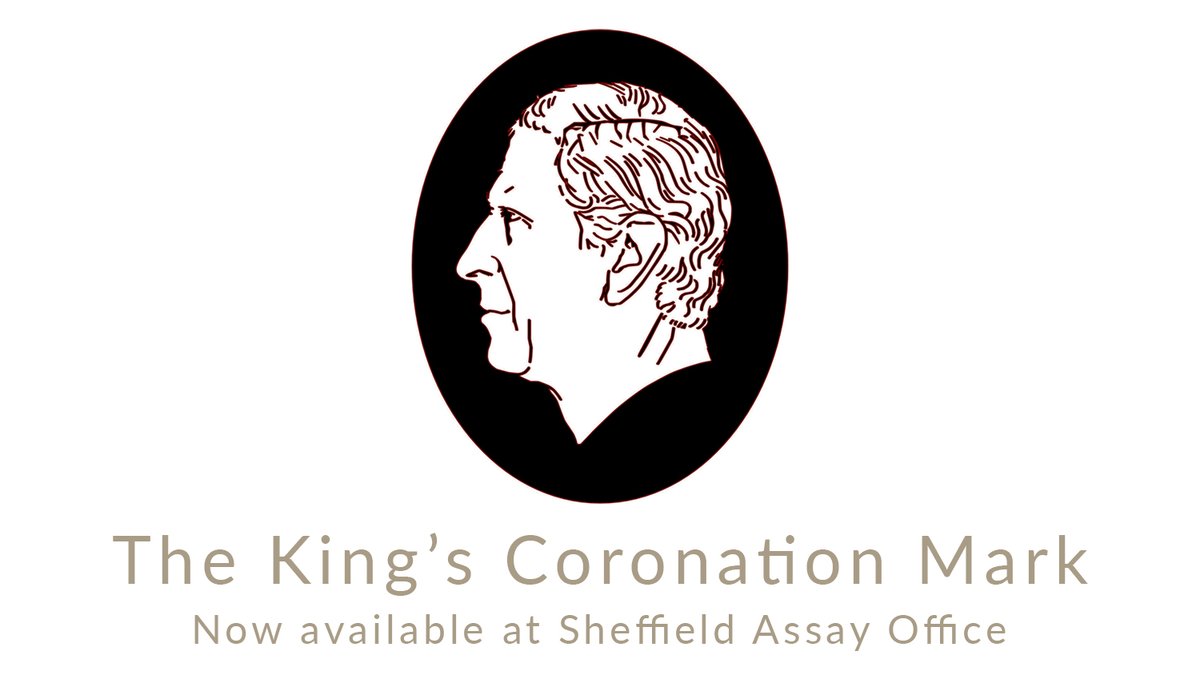 To celebrate the coronation of King Charles III, a time-limited, commemorative hallmark was approved by the British Hallmarking Council and the four UK Assay Offices. This special mark is available in 2024 from #SheffieldAssayOffice - find out more here: bit.ly/40eX5qn