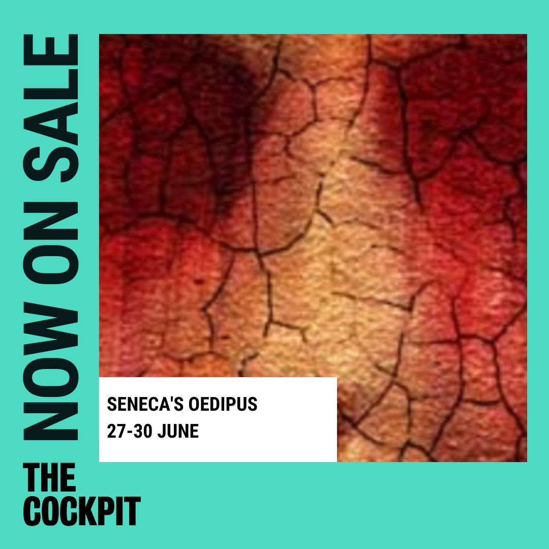 .@thebridgettc are back w/ a new showcase! SENECA'S OEDIPUS 27-30 June A pandemic devastates Thebes, the population is decimated, the governing class has no answers. How can the curse be lifted? An adaptation by Ted Hughes Directed by Simon Cotton thecockpit.org.uk/show/senecas_o…