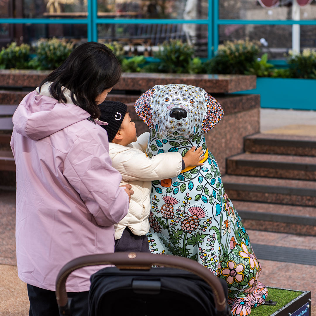 Are you wondering what to do this coming bank holiday weekend? Why not sniff out the #PawsOnTheWharf art trail for a free day out for the whole family - including your four-legged friends! There are 25 larger-than-life sculptures to find. For info visit: bit.ly/4aVQrKF
