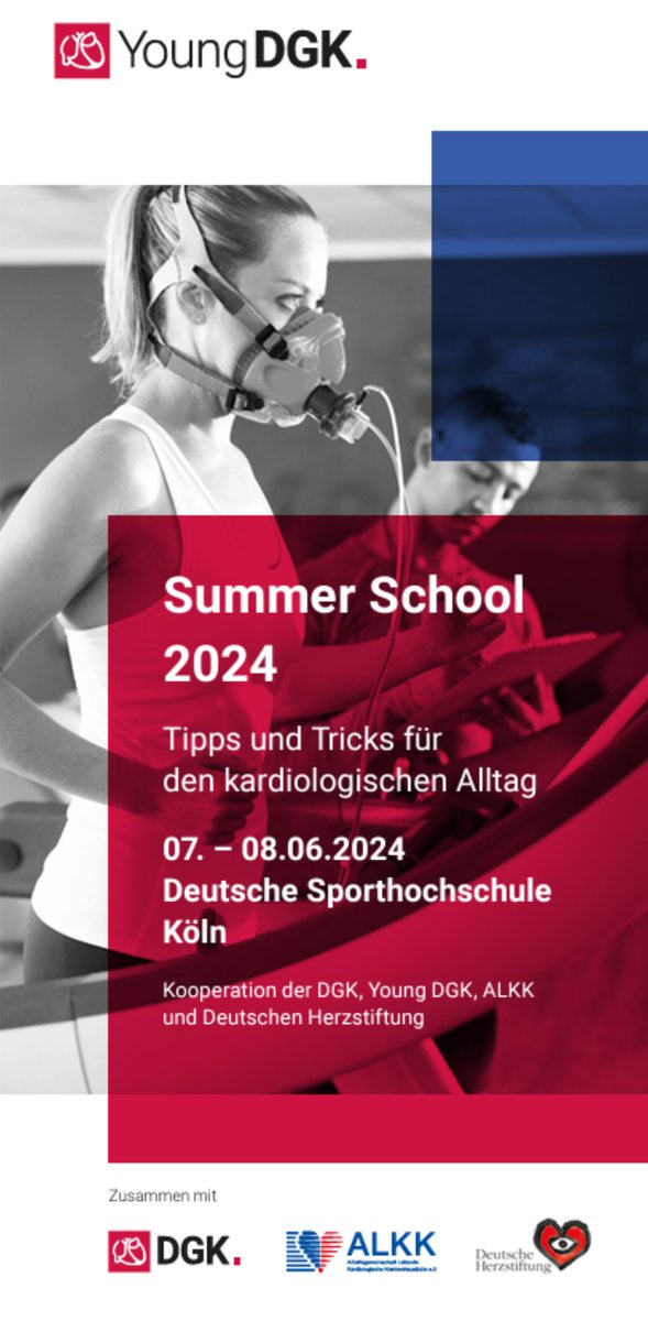 ⛱️ Entdecke die „Summer School 2024“ der @YoungDGK in Köln am 7. und 8. Juni. Tipps für den kardiologischen Alltag und der imposante Kölner Dom erwarten dich. Sei dabei! Weitere Infos und Anmeldung: akademie.dgk.org/veranstaltung/…
#DGK #Kardiologie #SummerSchool #Fortbildung #ALKK #Köln