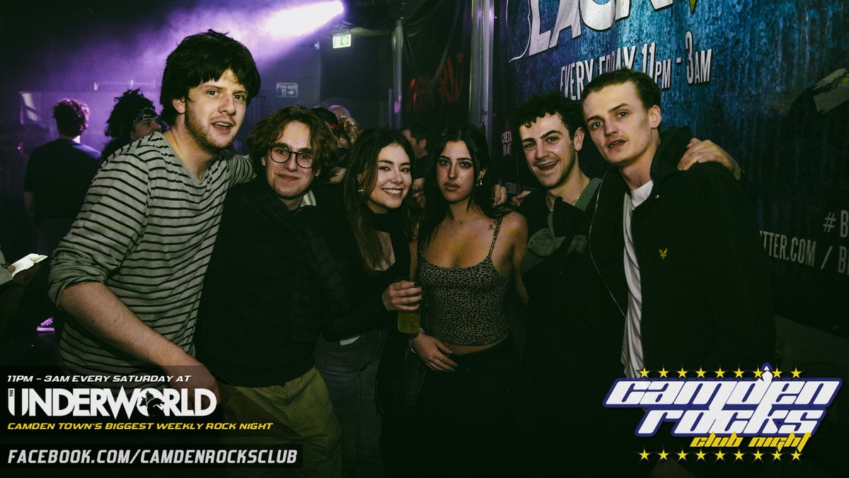 PHOTOS! 📸 Down at @CamdenRocksClub on Saturday in @TheUnderworld? The snaps by Filmon are HERE! Check 'em, share, and get your tickets for this weekend! View Album 🔗 facebook.com/media/set/?set…