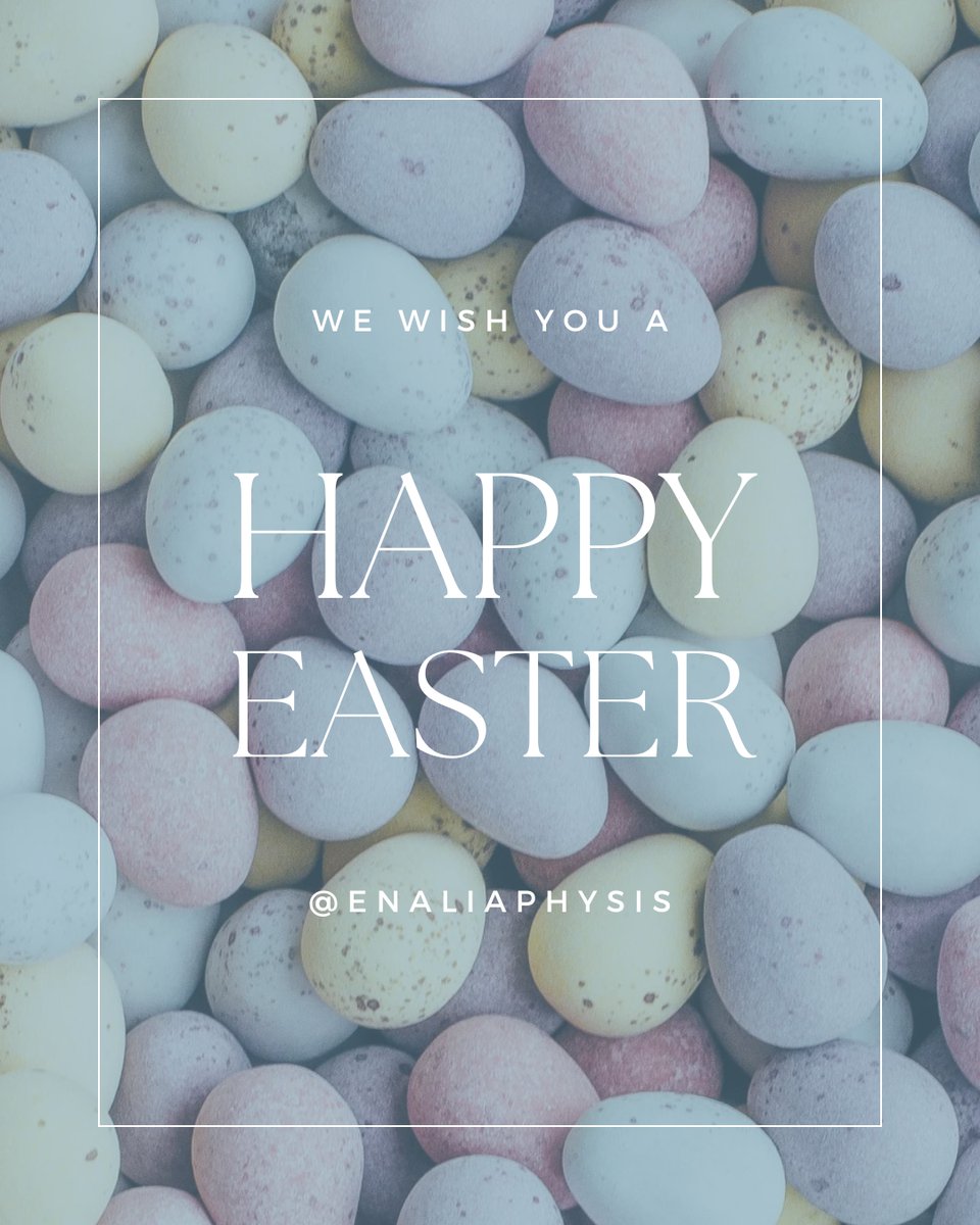 🐰 Happy Easter from all of us at Enalia Physis Environmental Research Center!