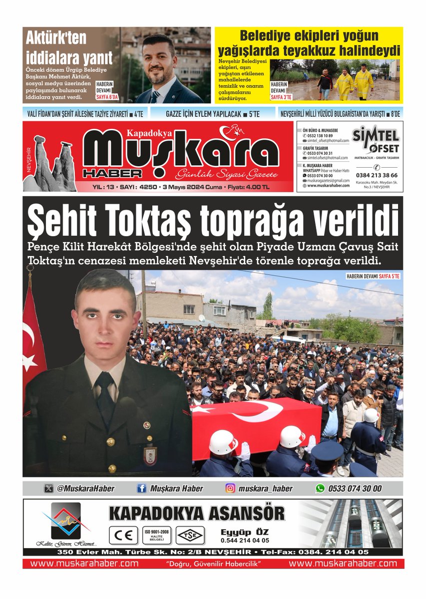 Bugünkü gazetenizi okumayı unutmayın 📸📷

<a href="/ValiFidan/">Ali Fidan</a>
<a href="/nevsehirvalilik/">T.C. Nevşehir Valiliği</a>
<a href="/nevsehir_bel/">Nevşehir Belediyesi</a>
<a href="/nevsehiremniyet/">Nevşehir Emniyet Müdürlüğü</a>
<a href="/MvSuleymanOzgun/">Süleyman Özgün🇹🇷</a>
@Emre_Caliskann
<a href="/PrfDrFilizKilic/">Prof. Dr. Filiz KILIÇ</a>
<a href="/RasimAri50/">Rasim ARI</a>
<a href="/semihaktekin/">Semih AKTEKİN</a>
<a href="/kemikkiranali/">Ali Kemikkıran</a>
<a href="/BayramEkici50/">BayramEkici</a>
<a href="/Tevfikekc/">TEVFİK EKİCİ 🇹🇷</a>
<a href="/nevukurumsal/">Nevşehir Hacı Bektaş Veli Üniversitesi</a>
@Mehmet64923880 

muskarahabercom.teimg.com/muskarahaber-c…