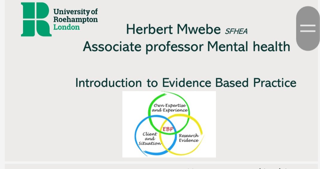 Herbert Mwebe (@herbertmweb) on Twitter photo Is Effective Healthcare Practice intertwined with Evidence Based practice? Roehampton health students are keen to explore this with me this morning <a href="/RoehamptonUni/">Uni of Roehampton</a> <a href="/NursingRoe/">RoeNursing</a> <a href="/Nursingassembly/">Nursing Science and Nursing Practice</a> <a href="/nmcnews/">Nursing and Midwifery Council</a> Is Effective Healthcare Practice intertwined with Evidence Based practice? Roehampton health students are keen to explore this with me this morning <a href="/RoehamptonUni/">Uni of Roehampton</a> <a href="/NursingRoe/">RoeNursing</a> <a href="/Nursingassembly/">Nursing Science and Nursing Practice</a> <a href="/nmcnews/">Nursing and Midwifery Council</a>