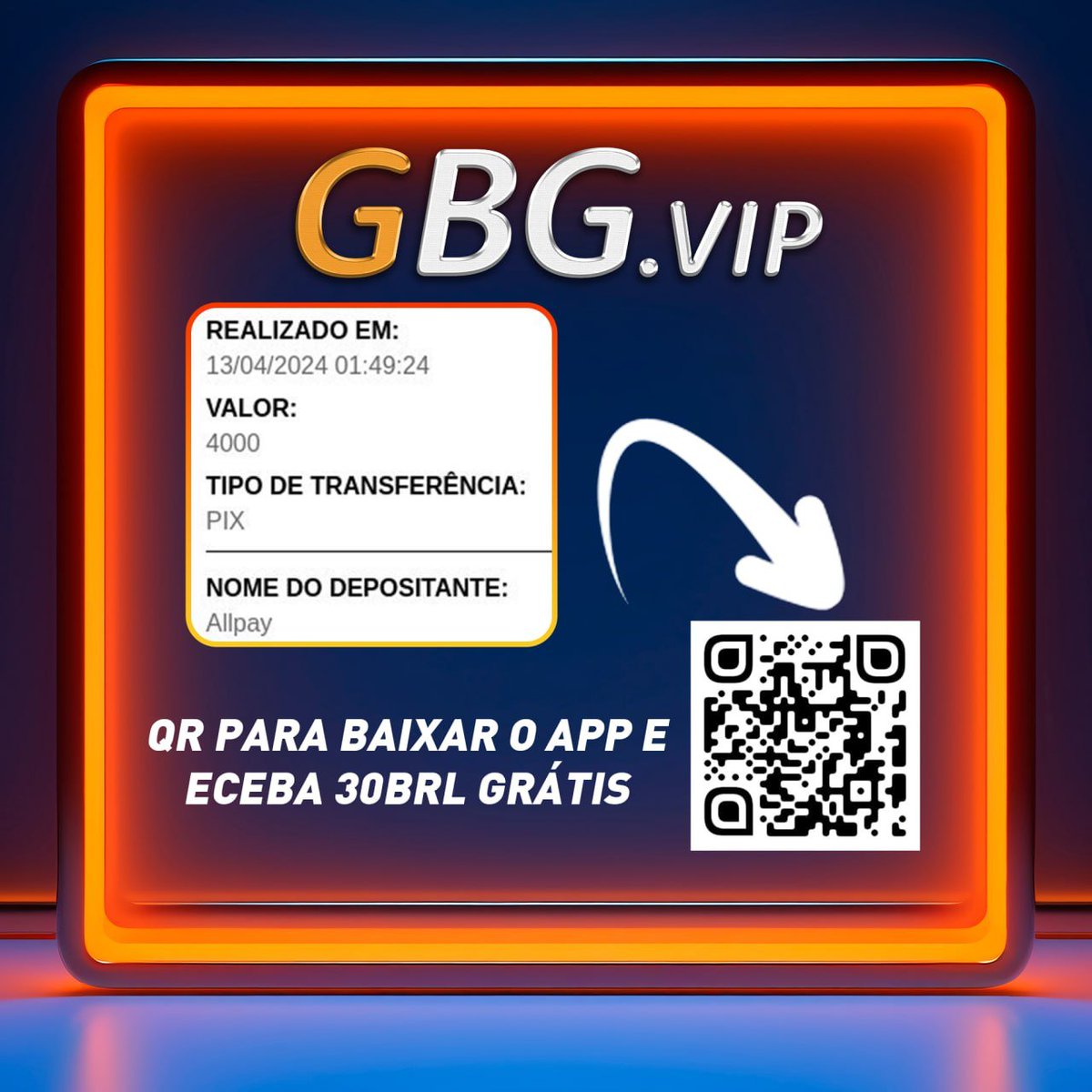 AlanaMeriz's tweet photo. Abra a porta para ganhos com apenas uma digitalização! 📲💰 Receba seu bônus grátis de 30 BRL ao digitalizar o código QR e comece a ganhar muito em nosso site de jogos online! Não perca a emoção - junte-se a nós agora!
𝐋𝐢𝐧𝐤: https://t.co/FU86F5sDeM https://t.co/AvJL0kLF0J