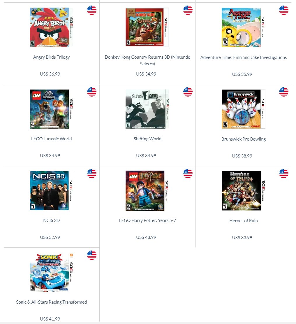 Nintendo 3DS games (USA) - 3 for $100 at Play-Asia bit.ly/4a1ZbOk

more games: bit.ly/3SeKmkk #ad