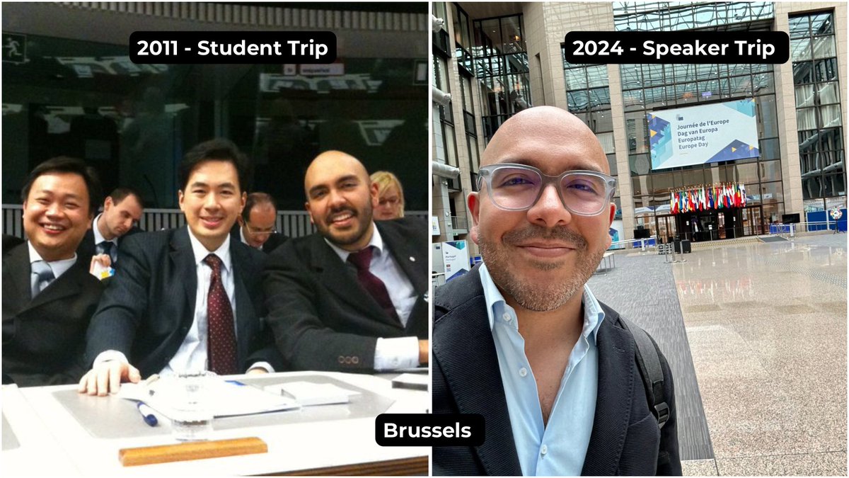 Full circle moment. From a memorable 'Student trip' in 2011 with @TheGCSP, to a 'Speaker trip' to share some insights with the @EUCouncil Crisis Communicators' Network. Not even in my wildest dreams I could have imagined I would come back to Brussels to talk about the…