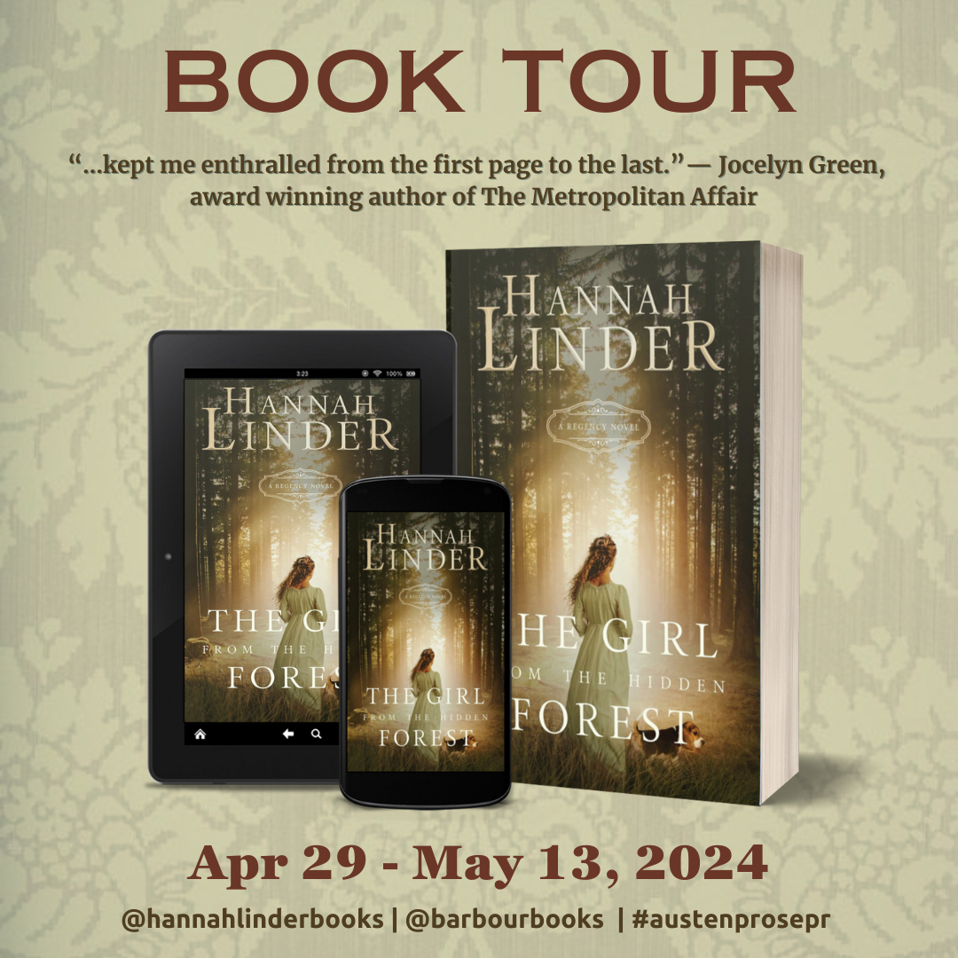 Today I'm featuring #thegirlfromthehiddenforest
by #HannahLinder
She doesn't remember her life before the forest. But she remembers her nightmares and the beast that haunts them.
bloomingwithbooks.blogspot.com/2024/05/the-gi…
 @BarbourBuzz @austenprose #historicalromance #regencyromance #gothicromance