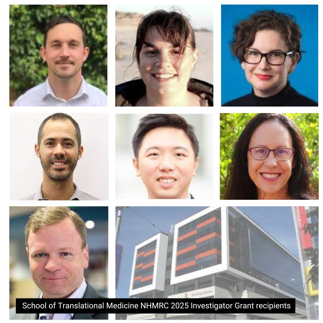 🏆Congratulations to the 7 @MonashSTM researchers who've been awarded @NHMRC Investigator Grants totalling $15m+. They're leading innovative projects on hormone 'insensitive' cancers; #PrecisionMedicine and #Genomics in treating sexually transmitted infections; drug-resistant…