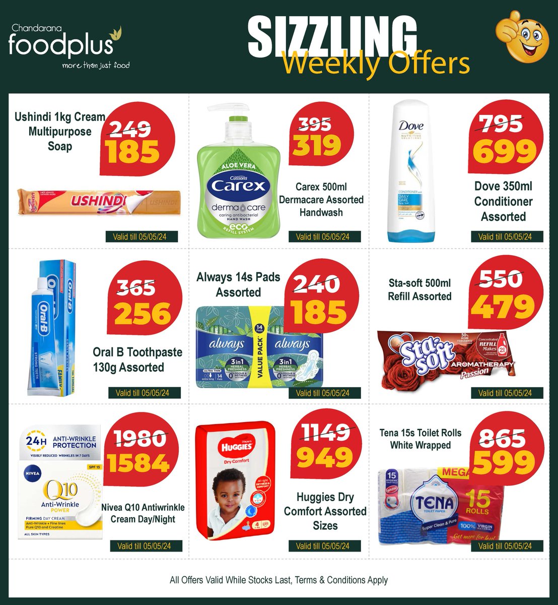 ChandaranaSuper's tweet photo. Your weekly savings guide is back! And its Sizzling! With yet another updated list of offers 🤩 Whether you’re planning a family gathering or a cozy night in, shop smart and save with our Friday unbeatable offers! 🔥#Chandaranafoodplus #fridayoffers #SmartShopping https://t.co/mlkF5hfnOP