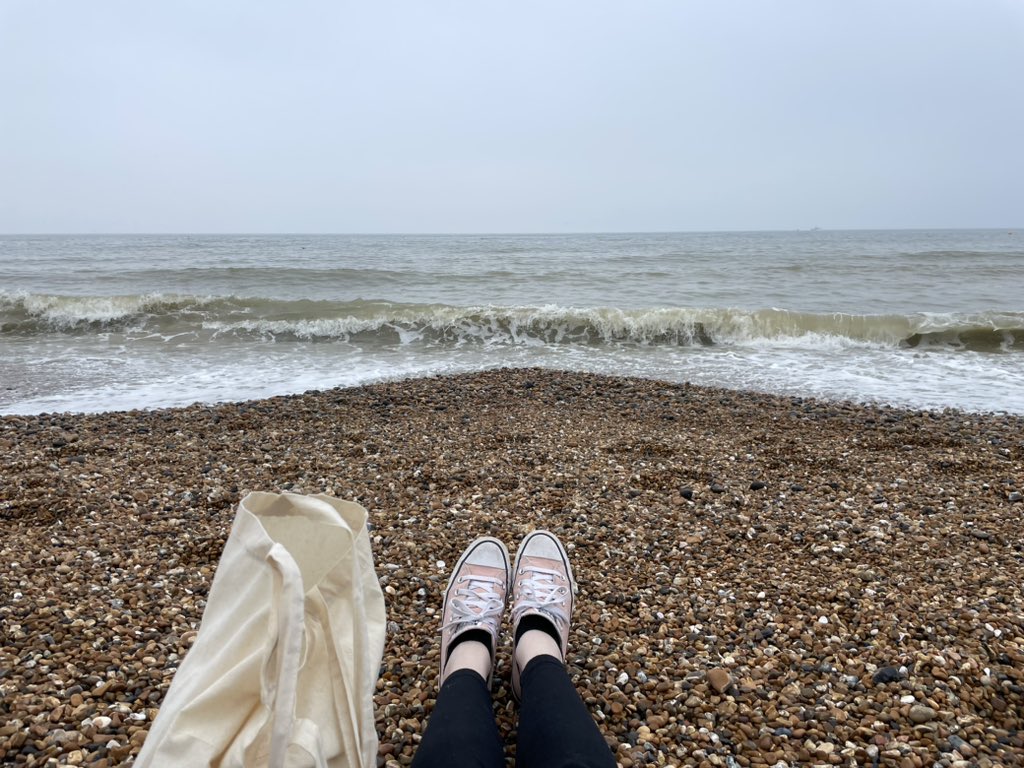 Sometimes you just need to run away to Brighton for the day and throw stones in the sea.