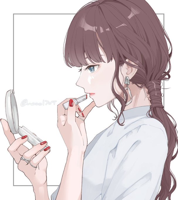 「1girl cosmetics」 illustration images(Latest)