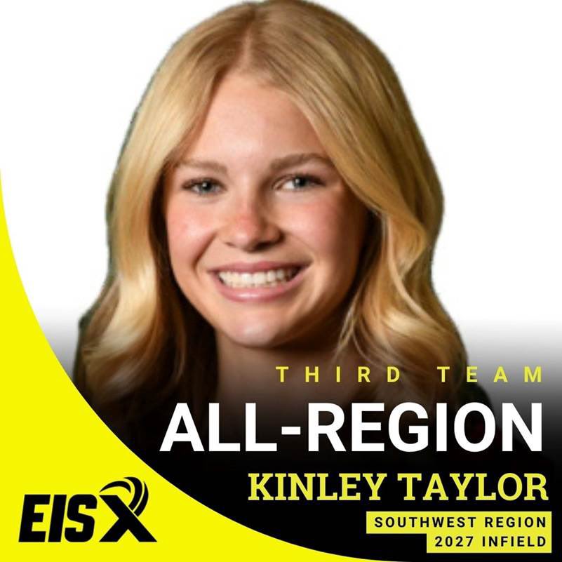 ⭐️2024 Extra Innings All-Region SW Region 4 Congrats 3rd Team Kinley Taylor (IF) Class of ‘27‼️ @Kinleytayl44 Thank you @ExtraInningSB 💯 @Epic_Fastpitch @Epic__SB @SoftballDown @CoastRecruits @DRecruits1 @DirectRecruits @TopPreps @Sports_Recruits sportsrecruits.com/athlete/kinley…