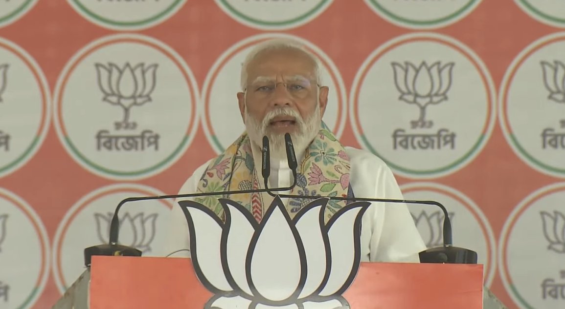 TMC, Leftists and Congress are trying to threaten me. But, I am not afraid! The more you hurl abuses at me, the better I will work for my people. The Opposition does not have a vision for Bharat. They only know how to divide the society for the sake of vote bank. - PM…
