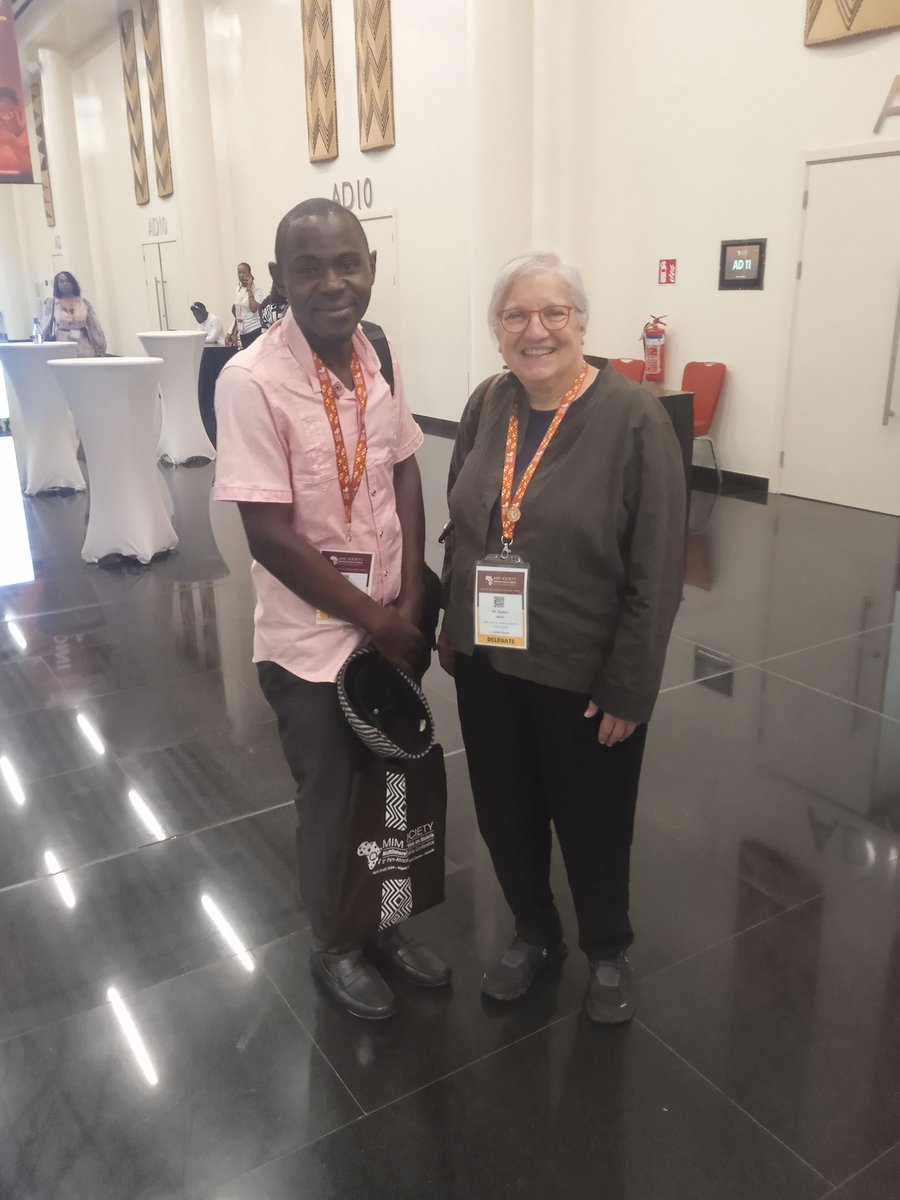 #MIM24_Kigali_Rwanda. Learning, and sharing science on #Sulfadoxine_pyrimethamine in P. #falciparum and P. #malariae parasites in Cameroon. Interesting audience feedback, connecting &amp; drawing insights from mentors &amp; established scientists in the discipline. <a href="/cam_crid/">CRID-Cam</a> @cibith_com