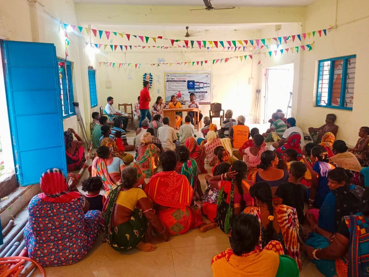 Sub-Collector & SDM Chatrapur (@sdmchatrapur) on Twitter photo Voter Awareness campaign at *Leprosy colony*, Chatrapur subdivision to encourage the PwD voters to caste their valuable votes on the day of poll. They were also sensitised about Ramp facility, vehicle arrangements for PwDs.
<a href="/Ganjam_Admin/">Collector & District Magistrate, Ganjam</a> <a href="/ECISVEEP/">Election Commission of India</a> <a href="/IPR_Odisha/">I & PR Department, Odisha</a> <a href="/OdishaCeo/">CEO Odisha</a> Voter Awareness campaign at *Leprosy colony*, Chatrapur subdivision to encourage the PwD voters to caste their valuable votes on the day of poll. They were also sensitised about Ramp facility, vehicle arrangements for PwDs.
<a href="/Ganjam_Admin/">Collector & District Magistrate, Ganjam</a> <a href="/ECISVEEP/">Election Commission of India</a> <a href="/IPR_Odisha/">I & PR Department, Odisha</a> <a href="/OdishaCeo/">CEO Odisha</a>