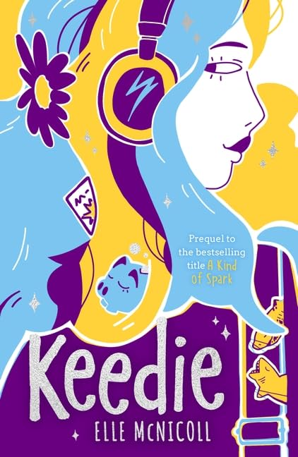 This week’s #MG book is @BooksandChokers' KEEDIE, and it's wonderful. The characters and dialogue in Elle McNicoll's writing are perfect, as is the confidence with which she explores Keedie's internal world vs societal expectations. And it's funny! Any AKOS fan will love this ⭐️