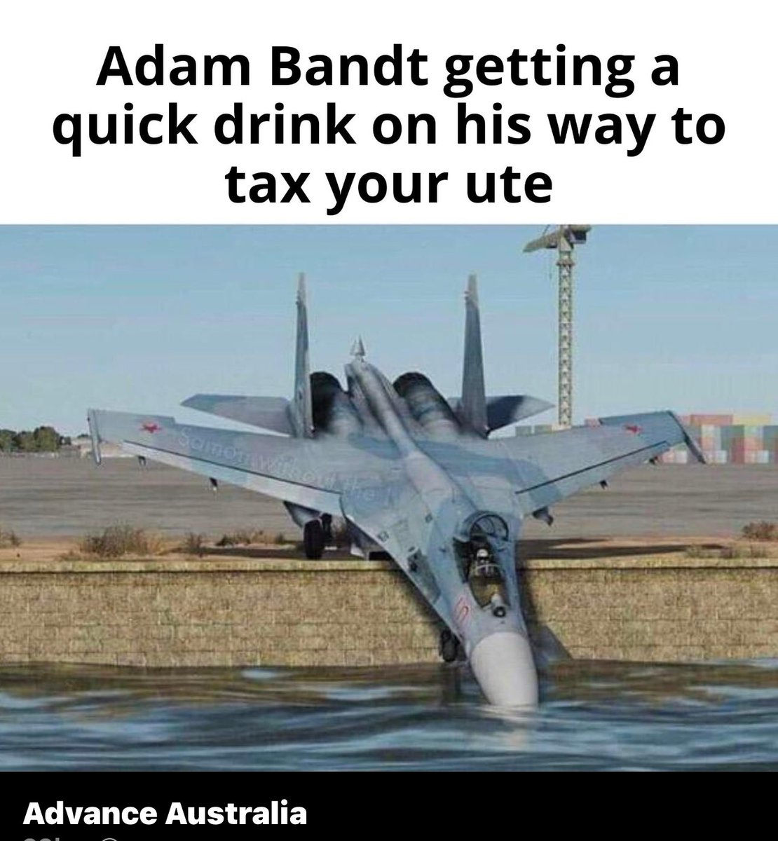 Adam Bandt wants to tax your utes to pay for more private jet trips 🤡