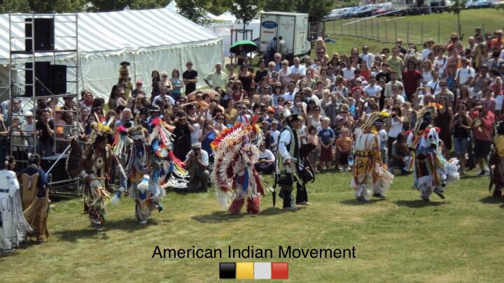 American Indian Movement ⬛️🟨⬜️🟥