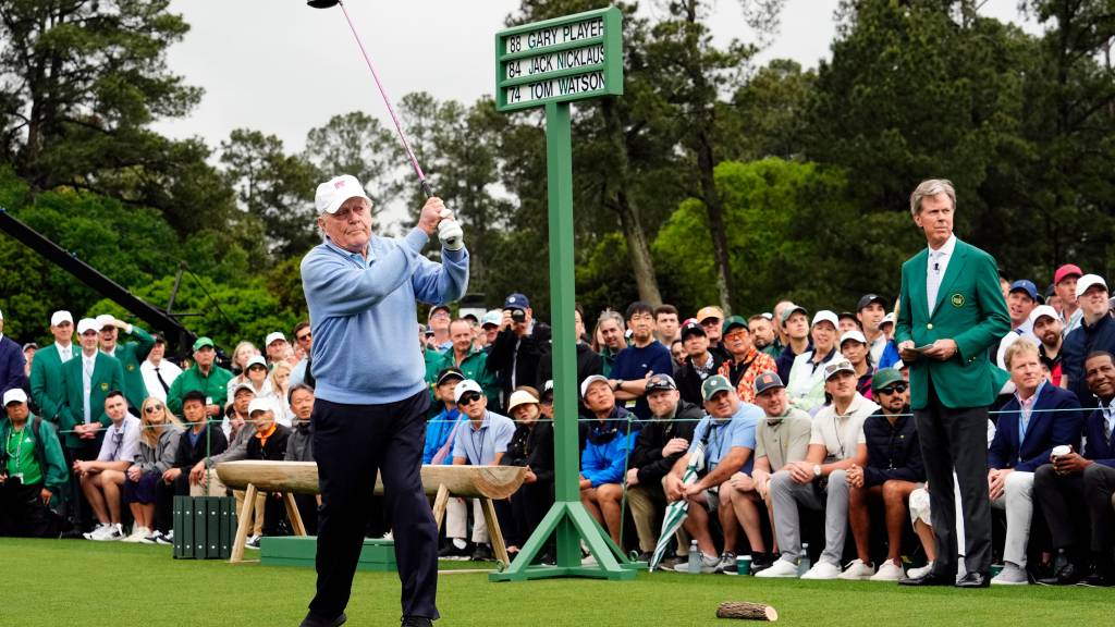 Jack Nicklaus played Augusta National three times after the 2024 Masters. Here's what he shot golfweek.usatoday.com/2024/05/02/jac…