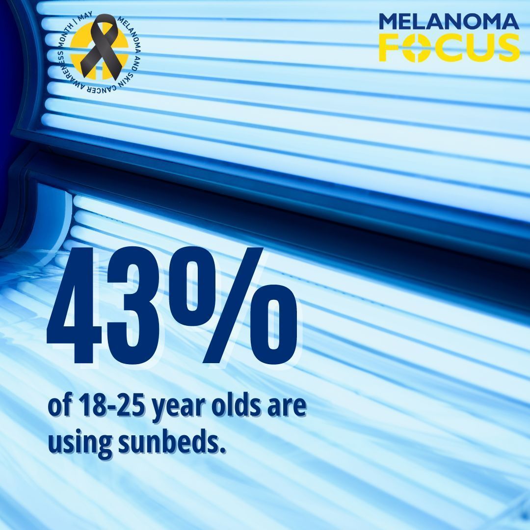 It's becoming increasingly concerning that a large proportion of young people are using sun beds regularly. 

Read more 👉 buff.ly/44uLiHi 

 #melanomaawareness #knowyourskin #sunbeds