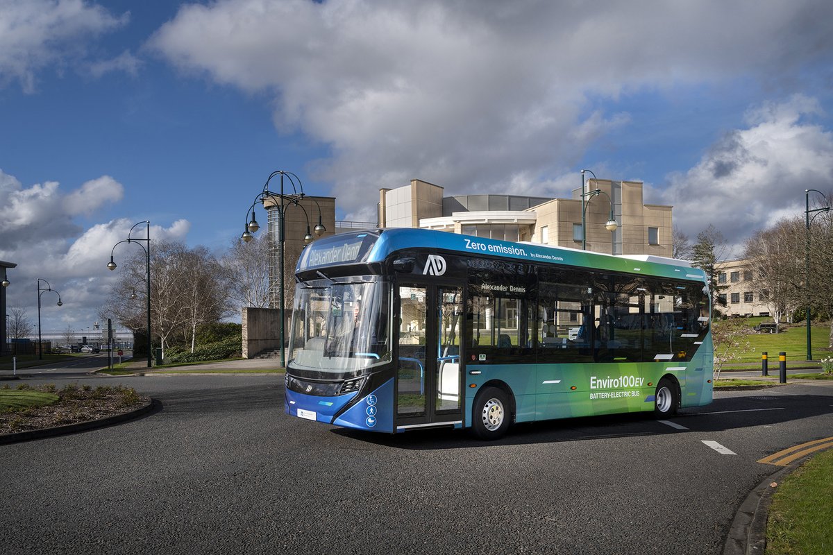 ⚡ Like its double deck sibling, our next-generation Enviro100EV 'big small bus' combines the largest battery currently available in the market – 354kWh – with class-leading energy consumption. The Enviro100EV: driving value through efficiency. #LeadingtheZEvolution