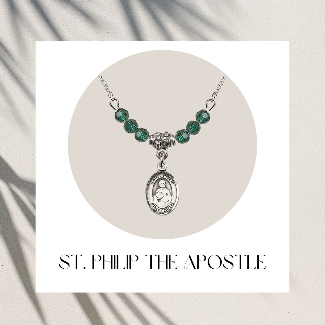 ✨Looking for the perfect Mother's Day gift? The stunning St. Philip the Apostle birthstone necklace is not only a beautiful accessory but also carries spiritual significance. 💎
Shop here or browse other gift ideas: crossesandmedals.com/collections
#MothersDayGiftIdea #BirthstoneNecklace