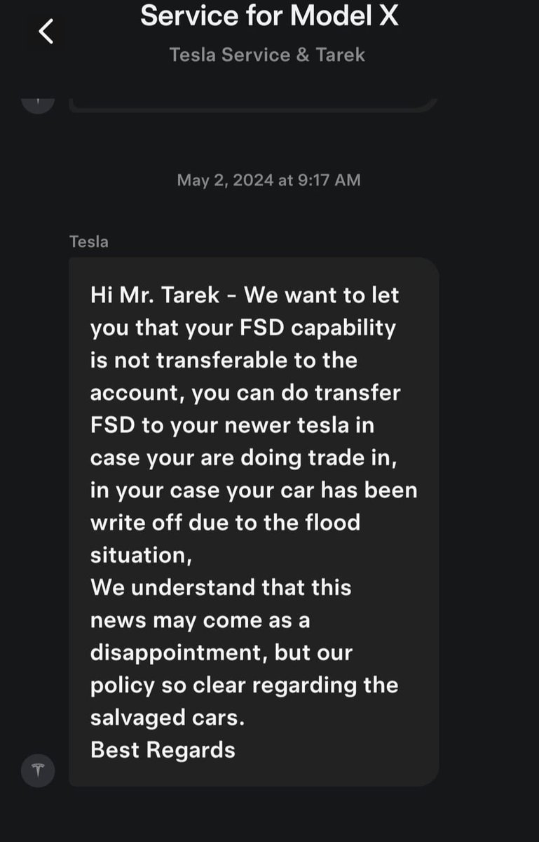 Unfortunately Tesla is giving me every reason to go look elsewhere.
Today they refused to hold my full self driving license for me to transfer it to my new car since it's not a trade in
They never announced transferring the license was strictly for tradein.. 0 customer retention