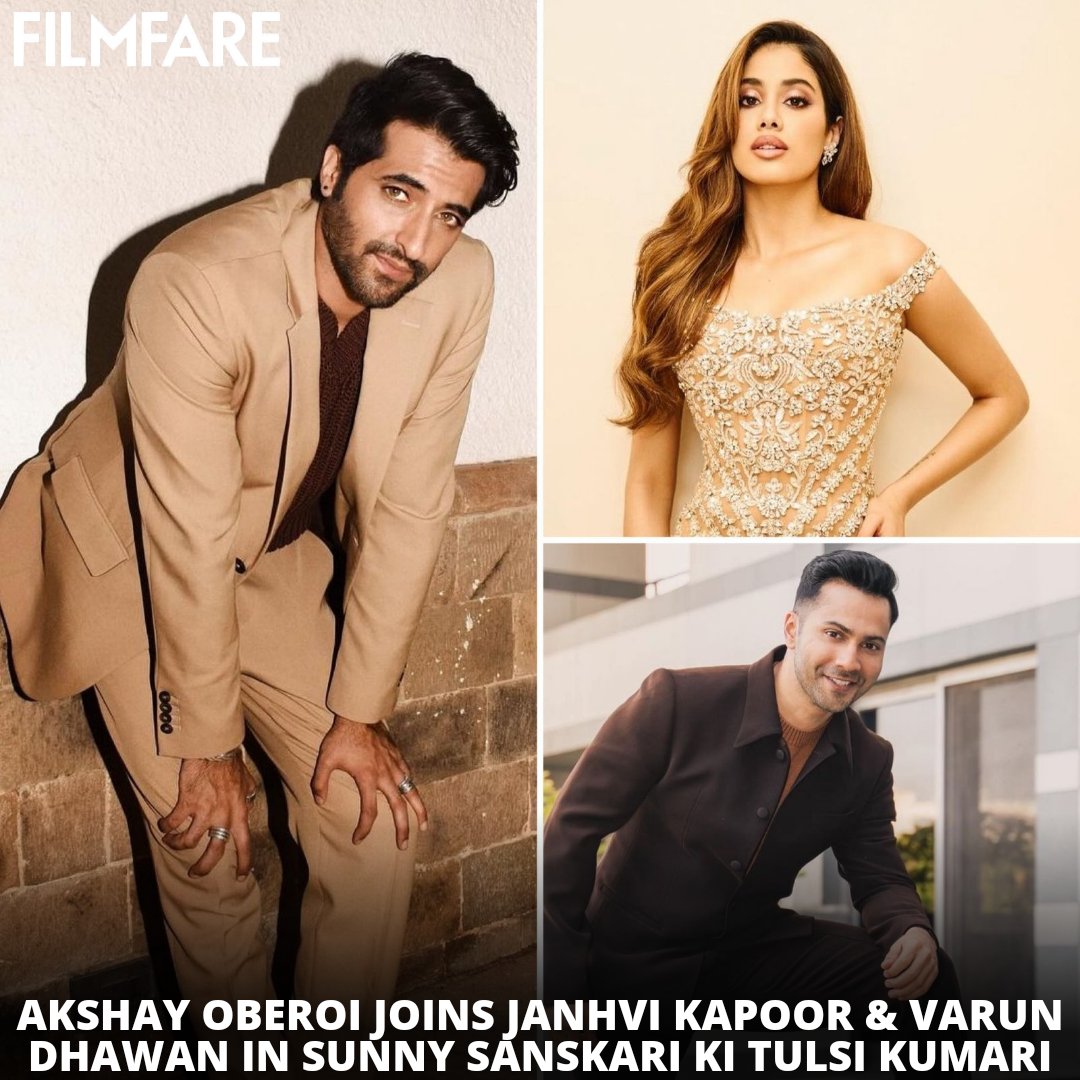 Casting update!🎬 #AkshayOberoi has has joined the cast of #JanhviKapoor and #VarunDhawan's #SunnySanskariKiTulsiKumari.