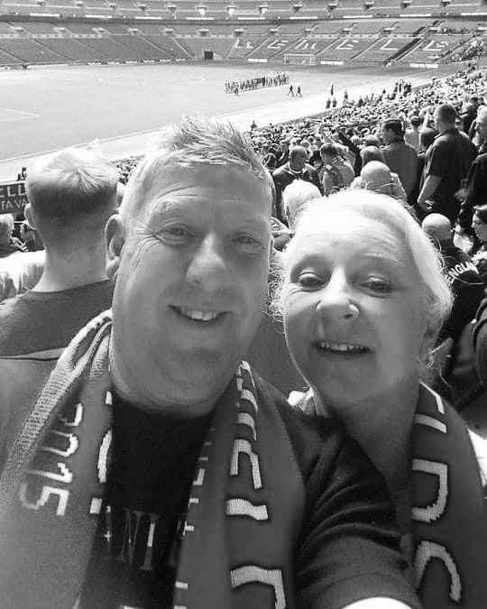 All of our thoughts are with everyone connected to a great supporter of the club and a good friend to many, Steve Cunningham who sadly passed away. Our thoughts are with Heather, his family and friends. Thinking of you all today. RIP Cunzo ❤️