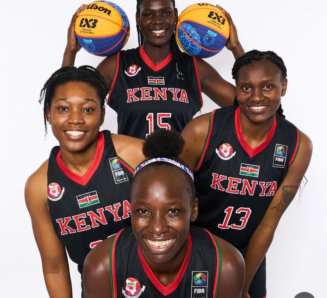 Good morning Team Kenya🏀🏀 Our women's 3x3 team will be playing Canada today 1500 hours local time, which is 9am EAT. All the best Team (Nyati) Kenya 3x3 women, this is the last step to Paris Olympics 2024. Follow every action via the link below👇👇 youtube.com/live/PQIGoitXw…