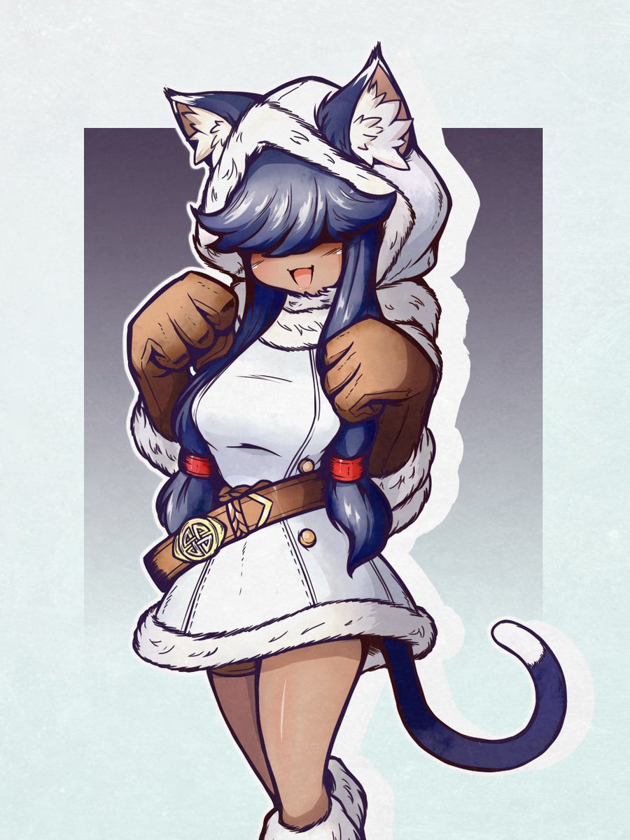 「Artists! Catgirls appreciation time, so 」|H (エイチ) 🈺のイラスト