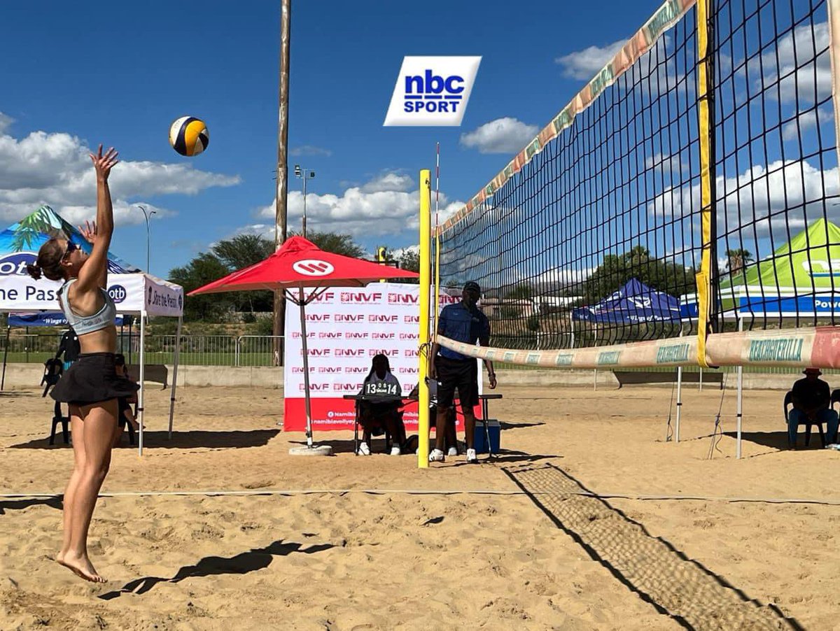 Namibia Volleyball Fed VP Tobias Mwatelulo expects an exciting weekend as they host Bank Windhoek National Beach Volleyball Open & Youth Volleyball in Swakopmund on May 4. 🏐 #VolleyballEvent #ExcitingWeekend - Christiana Engombe