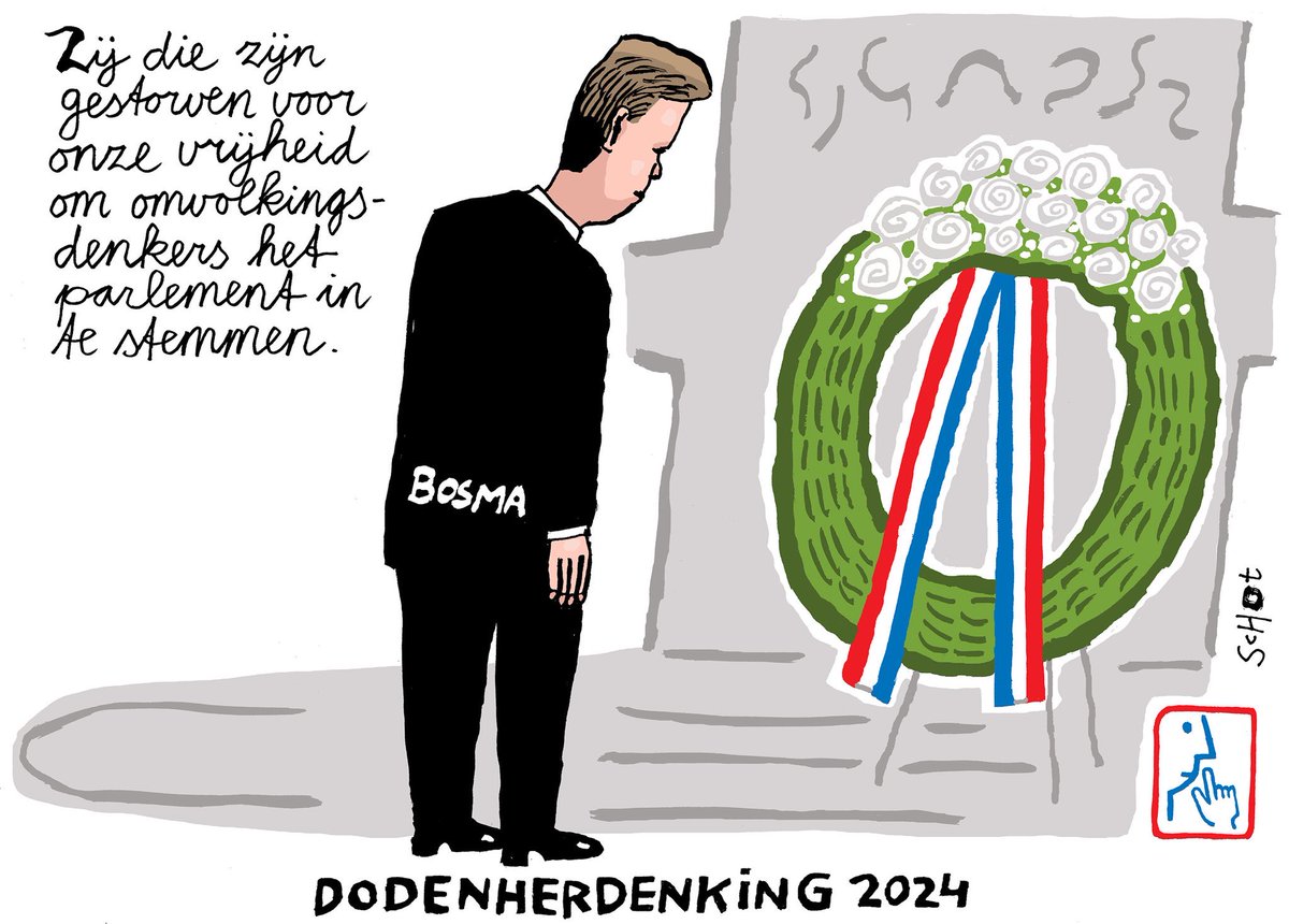 #dodenherdenking #bosma #pvv @volkskrant