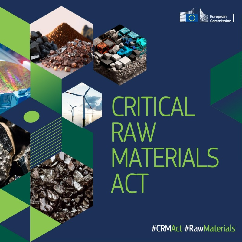🚨 The Critical Raw Materials Act is published in the Official Journal 🚨

It will establish a framework to ensure a secure and sustainable supply of critical raw materials. 

👉 europa.eu/!XRGtxB

#CRMAct #RawMaterials
