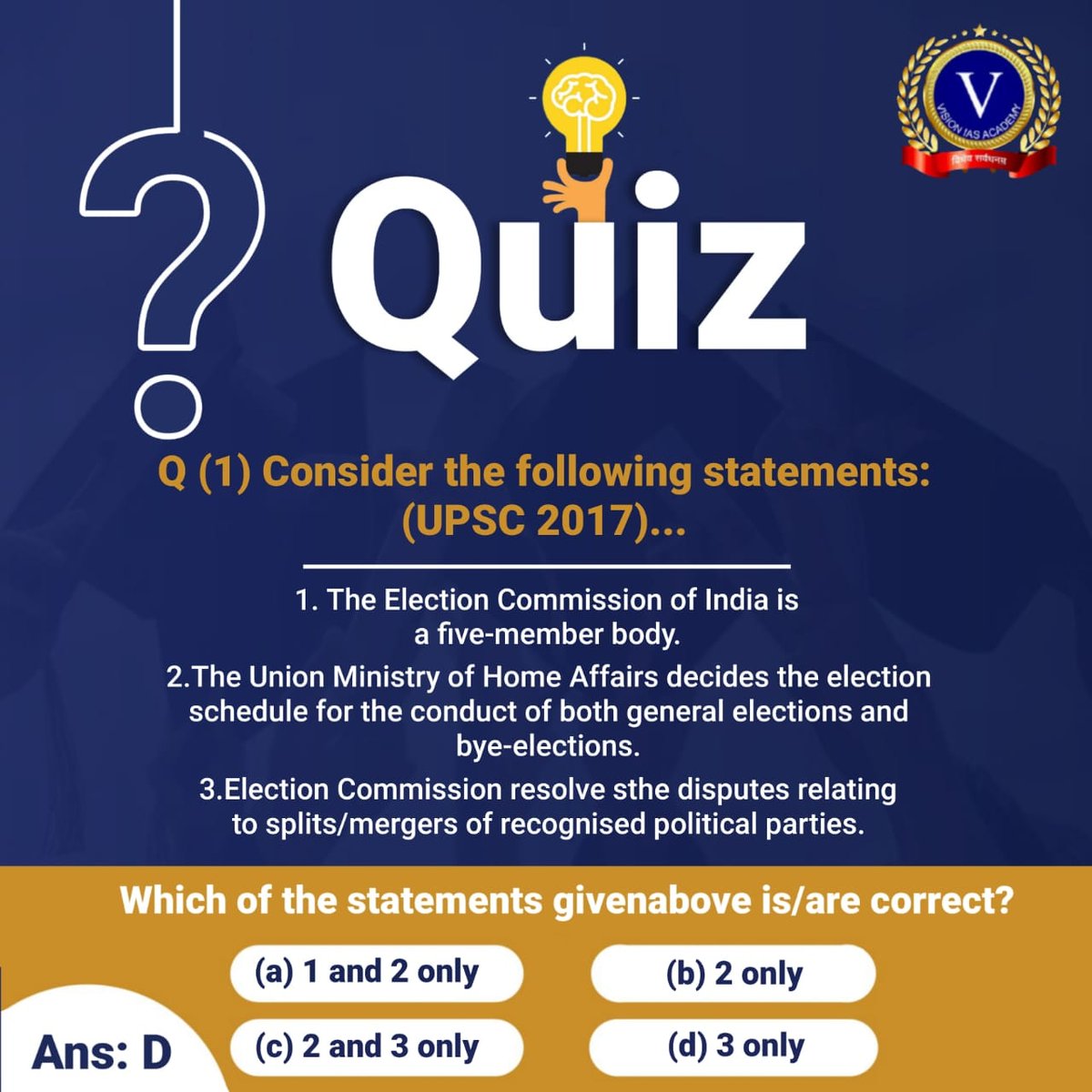 ias_vision's tweet image. #upscquestions #upscprelims #prelimsquiz #UPSC #IAS #ips #irs #visioniasacademyindore #visioniasacademy #visioniasindore