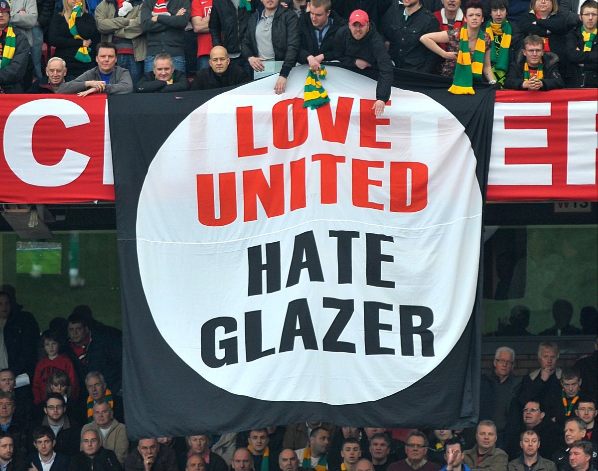 Love United. Hate Glazer 
#GlazersOut #GlazersSellManUtd 
#GlazerFullSale #GlazersGO
