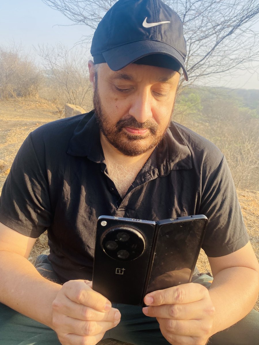 Totally love how my @OnePlus Open keeps me connected and productive, whether I'm working from the comfort of home or amidst the beautiful chaos of the Aravalli jungles near Gurgaon. It's all about flexibility and staying on top of things!

#NeverSettle #OnePlusOpen…