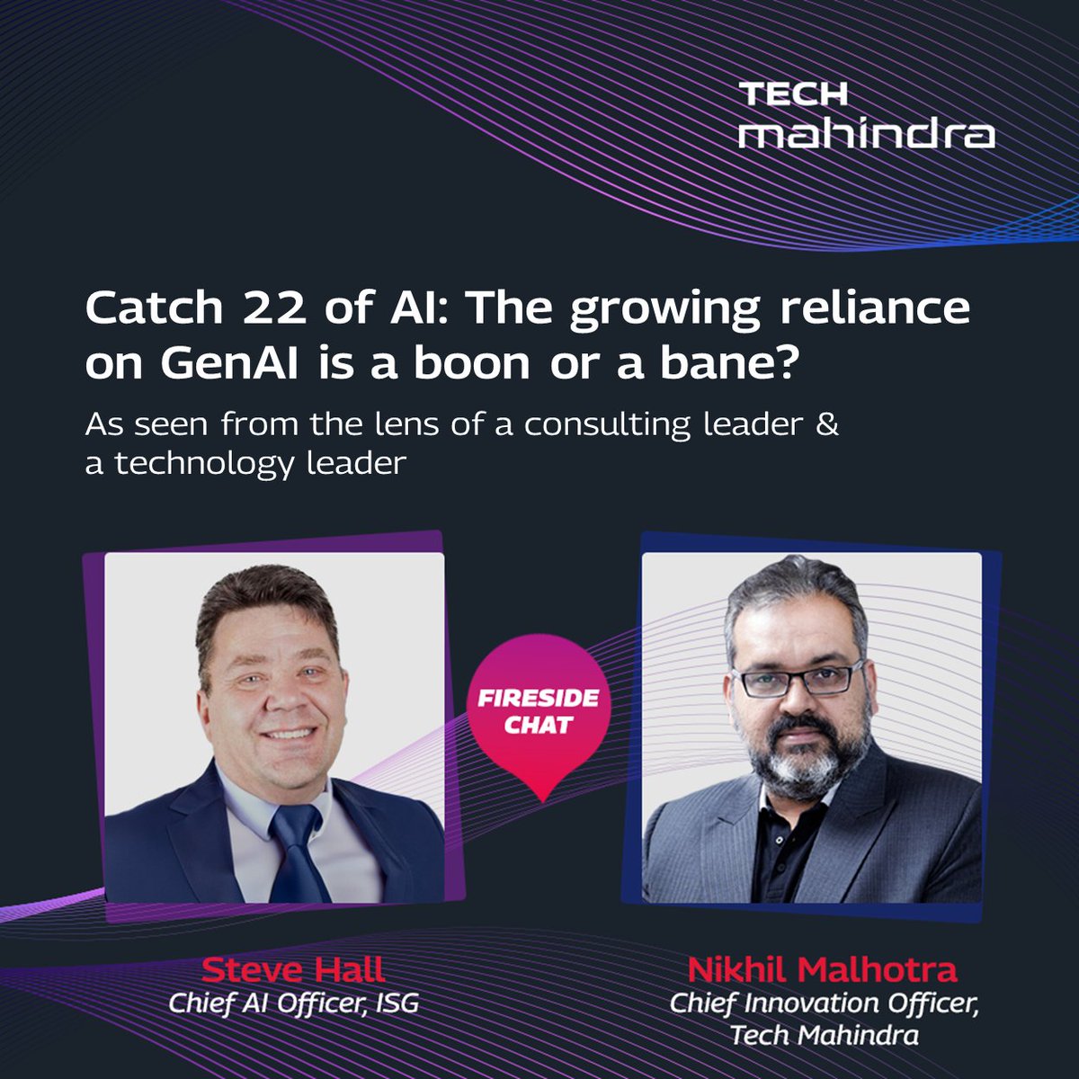 Tune in to 'Thirty Thousand Feet: Leadership Fireside Chat Series by Tech Mahindra', where @StevenHALL_ISG and @nickmalhotra, come together to discuss the growing reliance on #GenAI and the intriguing ethical challenges.

Watch: youtube.com/watch?v=7ohTCe…

#ScaleAtSpeed #AIStrategy
