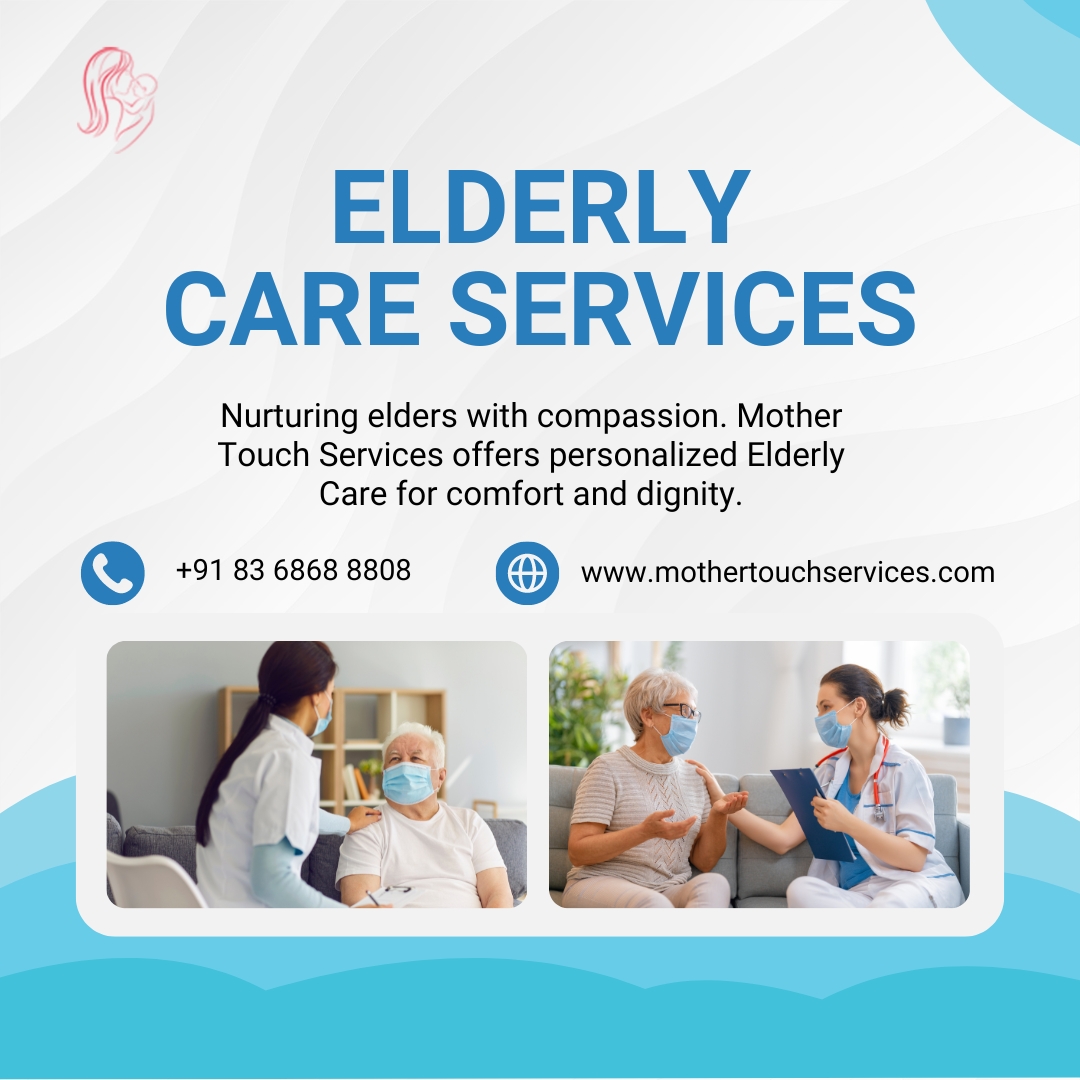 Our Elderly Care services provide personalized support and dignity for your loved ones. 💙

Contact us at 8368688808 or email us at info@mothertouchservices.com

 #elderlycare #newborncare #homenursing #familycare #babycare #maternitycare #elderlycare #mothertouchservices