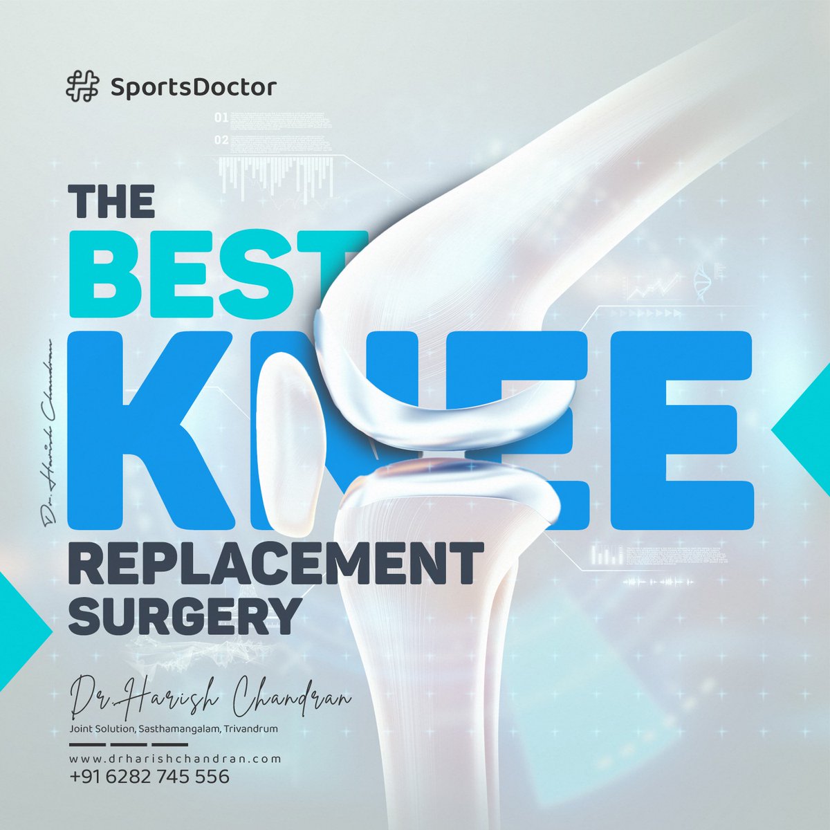 Select your doctor carefully. The expertise of the doctor and the quality of the facility are crucial factors for the success and recovery rate of knee replacement surgery.

#orthopedic #kneepain #kneejoint #kneeanatomy #kneearthritis #boneonbone #physicaltherapy