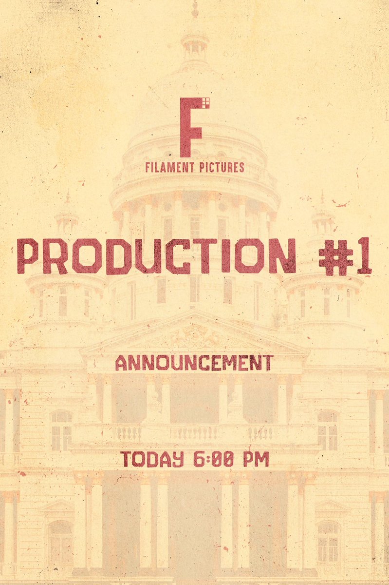 #ProductionNo1 From @Nelsondilpkumar Announcement 
Today, at 6:00 PM 

 @Filamentpicture