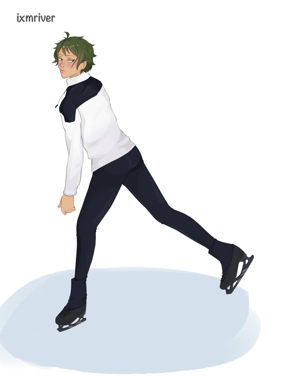 more figure skater yamaguchi :3

 #yamaguchitadashi #haikyuu