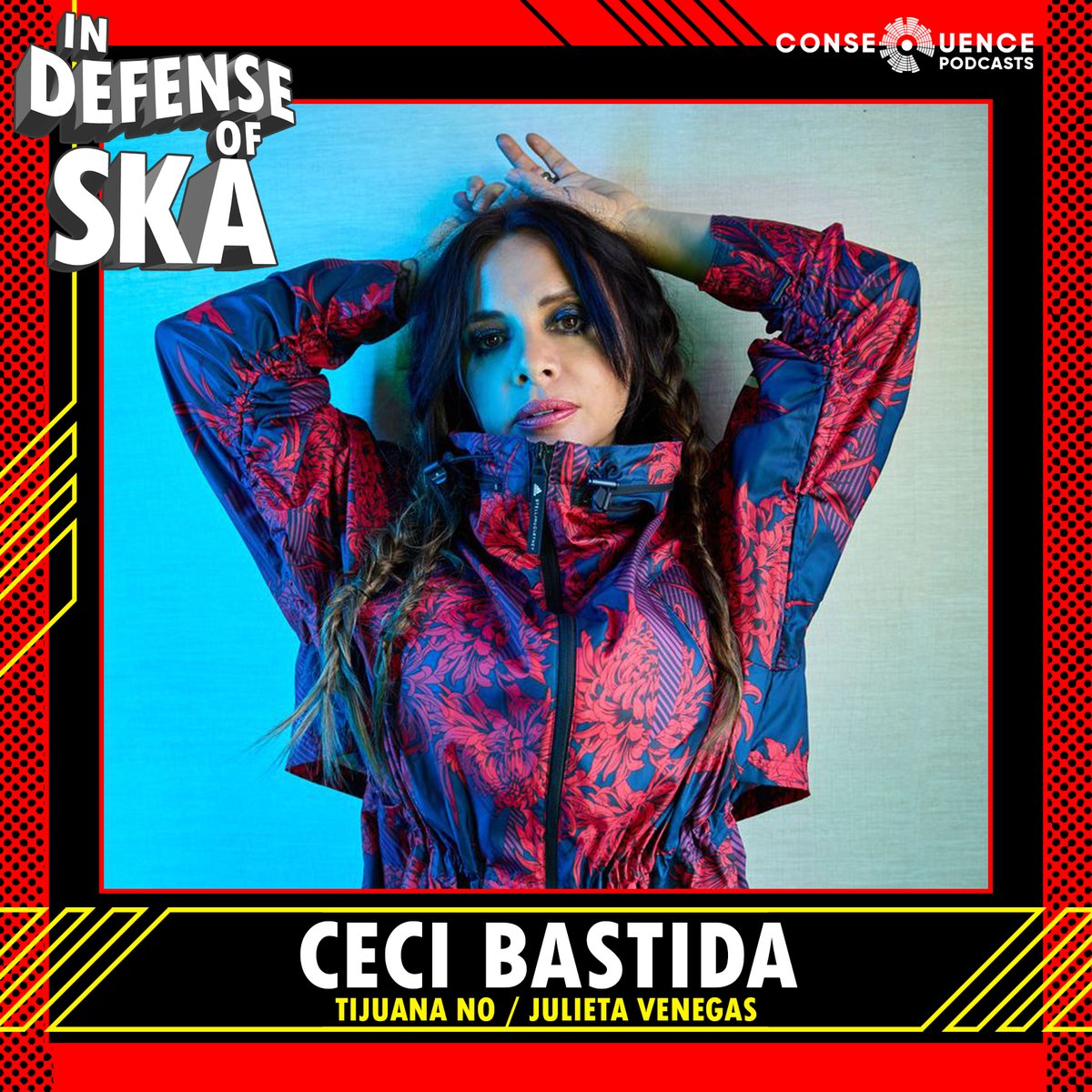 This week, we dig into Tijuana No history with former vocalist/keyboardist Ceci Bastida. Tijuana No formed in 1989 and is one of the most important Mexican ska bands of all time. This is a great conversation. We also talk about her solo work and her time with Julieta Venegas