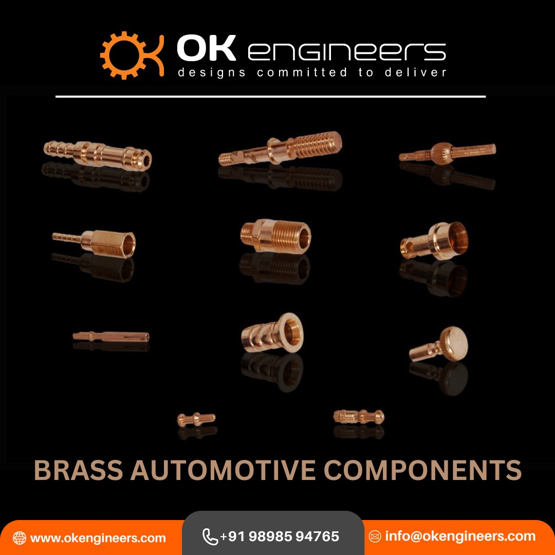 'Driving Excellence with Brass Automotive Components'

@okengineers
okengineers.com

#okengineer #automotivecomponents #automotivecomponentsdesign #automotivecomponentsmanufacturers #automotive #automotiveparts #automotivepartsupply #autoparts #autopartssupplier #germany