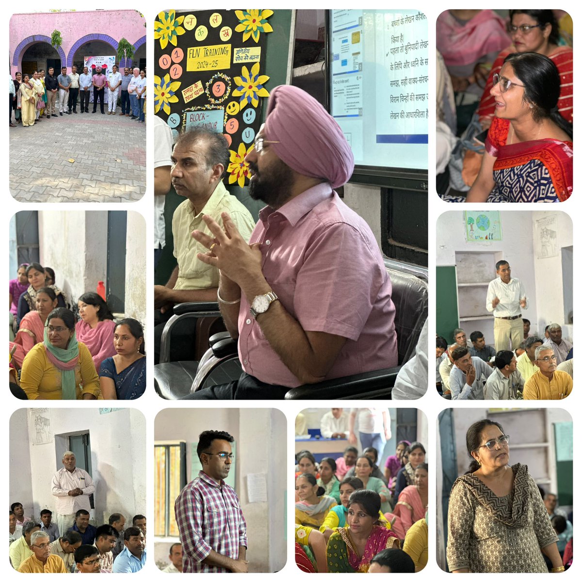 The Teacher Training Workshop in Sonepat District was graced by our esteemed DGEE, engaging with 80 teachers and Master Trainers, underscoring their vital role in the NIPUN Haryana Mission. @EduMinOfIndia #NIPUNHaryanaMission #TeacherTraining